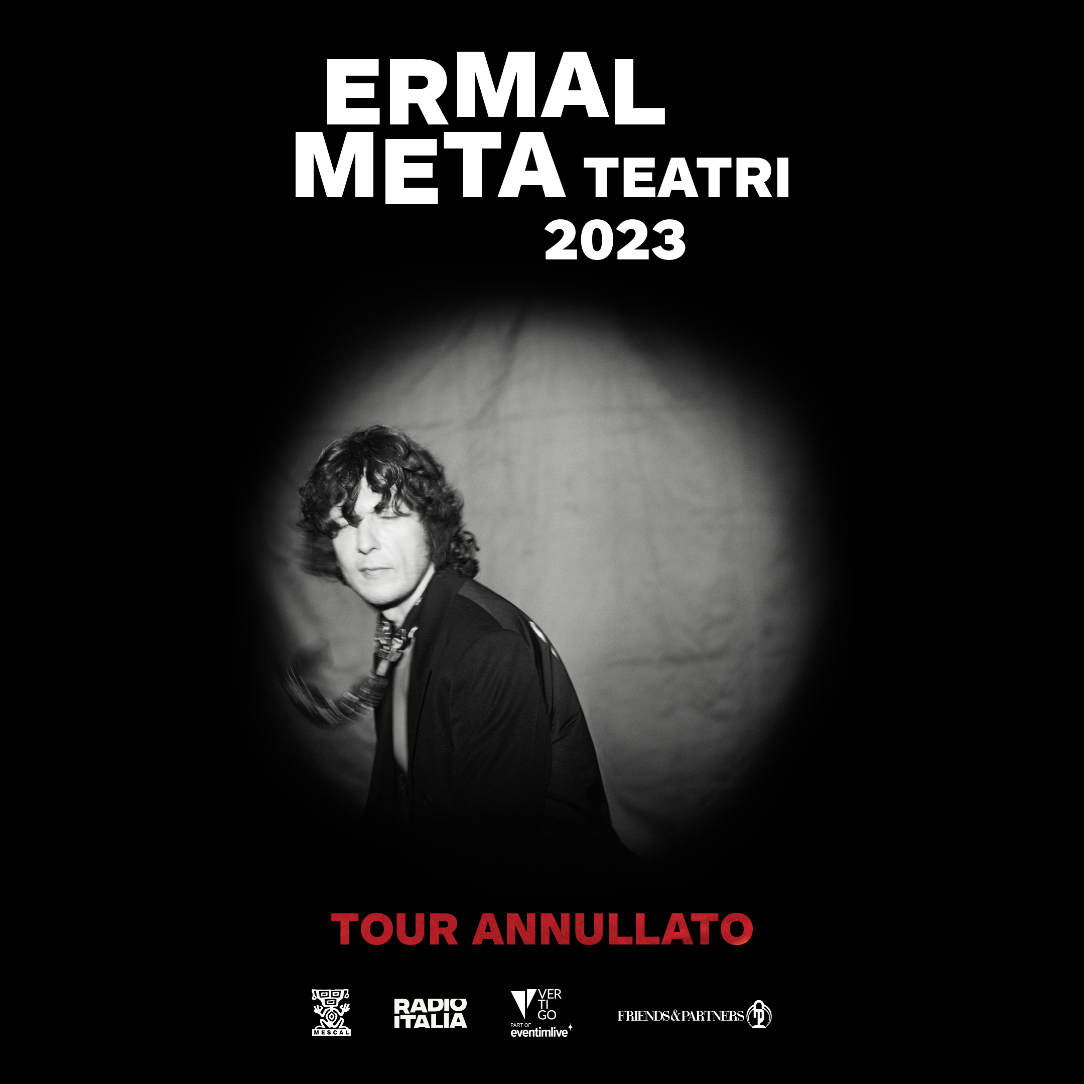 Ermal Meta tour annullato