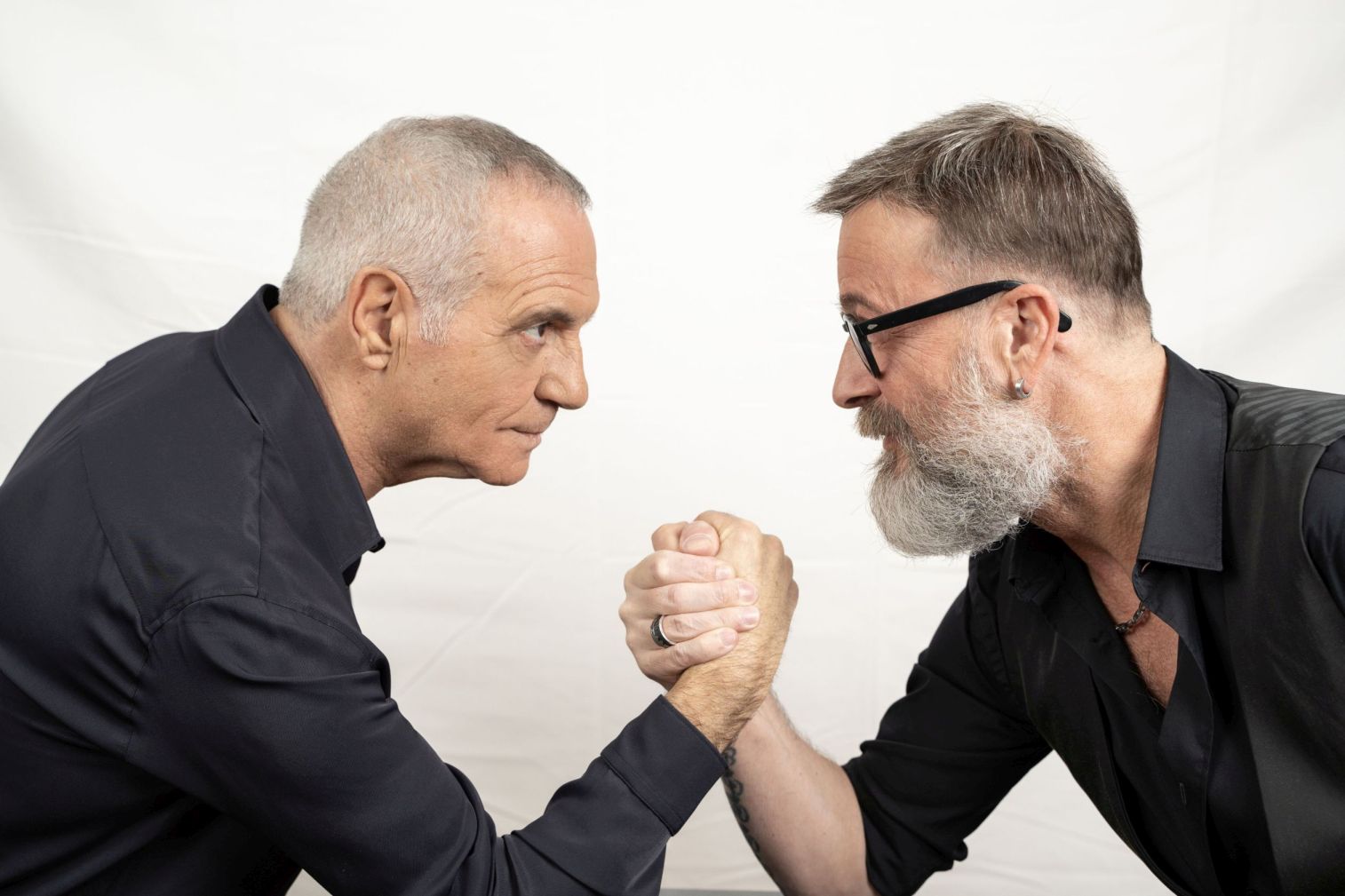 Giorgio Panariello e Marco Masini